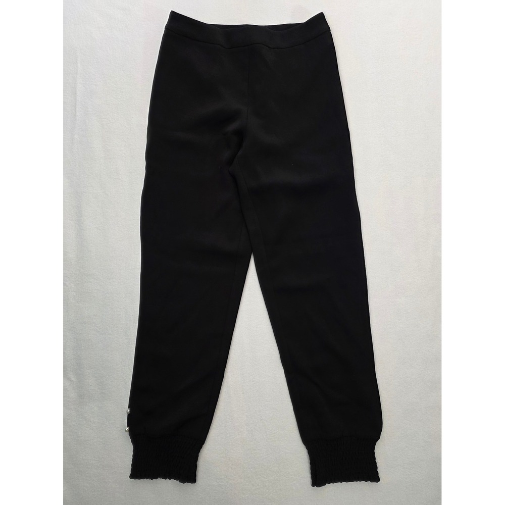 MAAC London Jogger Trousers Pearl Accent S Black Chic Loungewear NWT